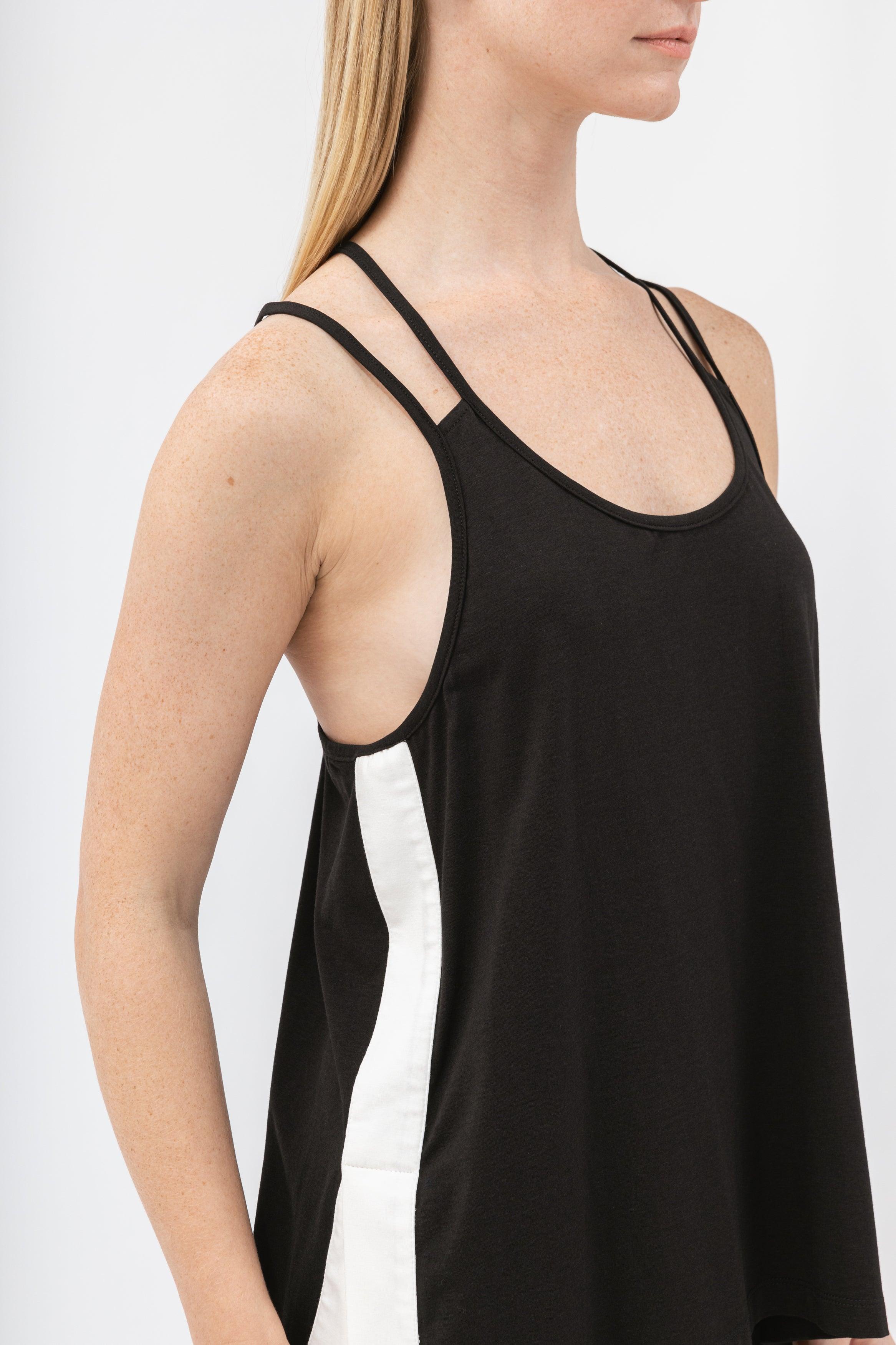 Women&#39;s Side Line Accent Cross Back Top - NOT LABELED