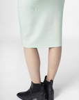 Bamboo Bonded Jersey Knee Length Pencil Skirt
