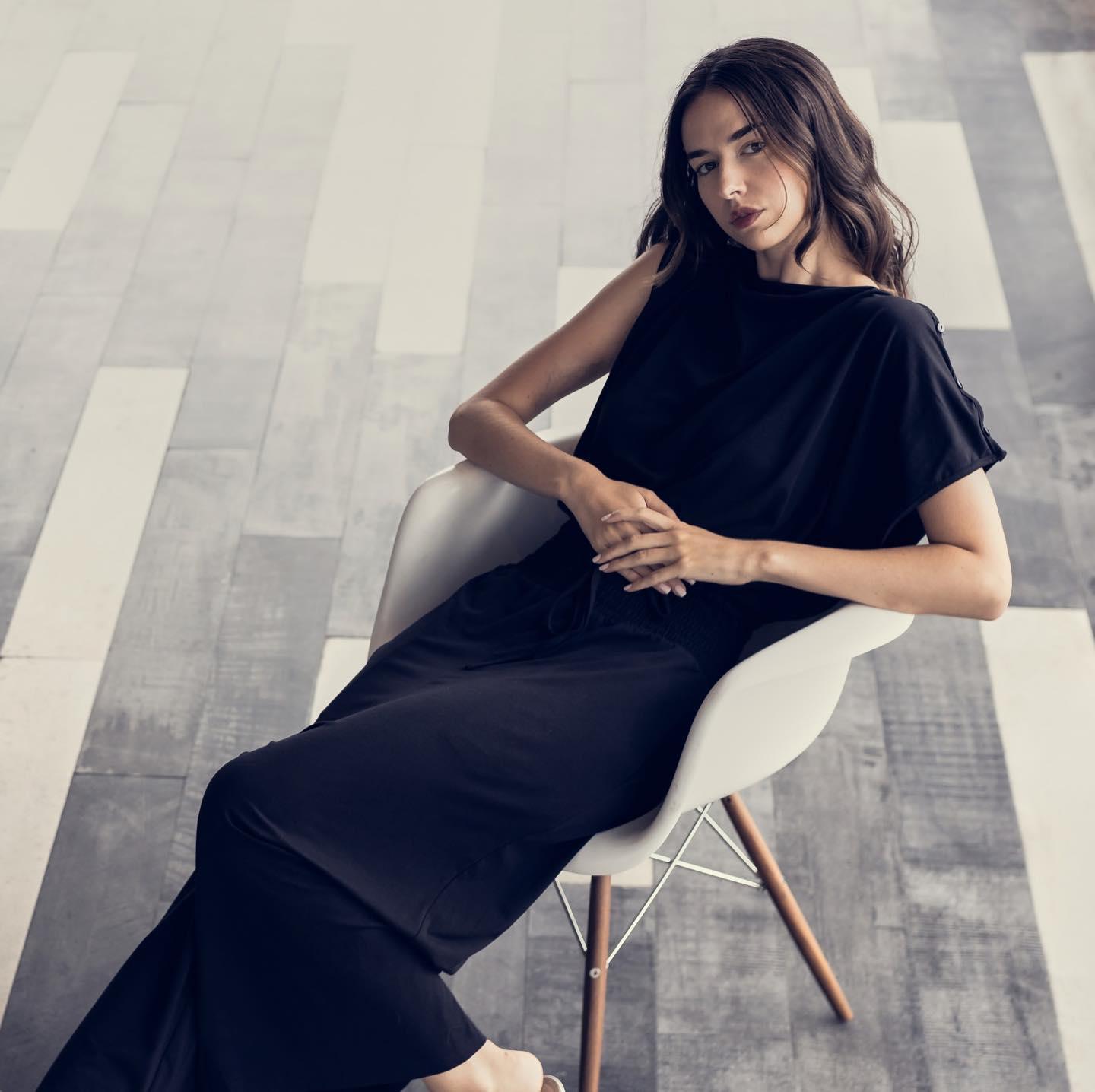 Women's Asymmetric Draped Jumpsuit | Jumpsuits | Not Labeled – NotLabeled