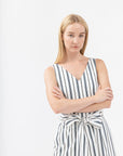 Women's Wide Legged Bamboo Jumpsuit - NOT LABELED