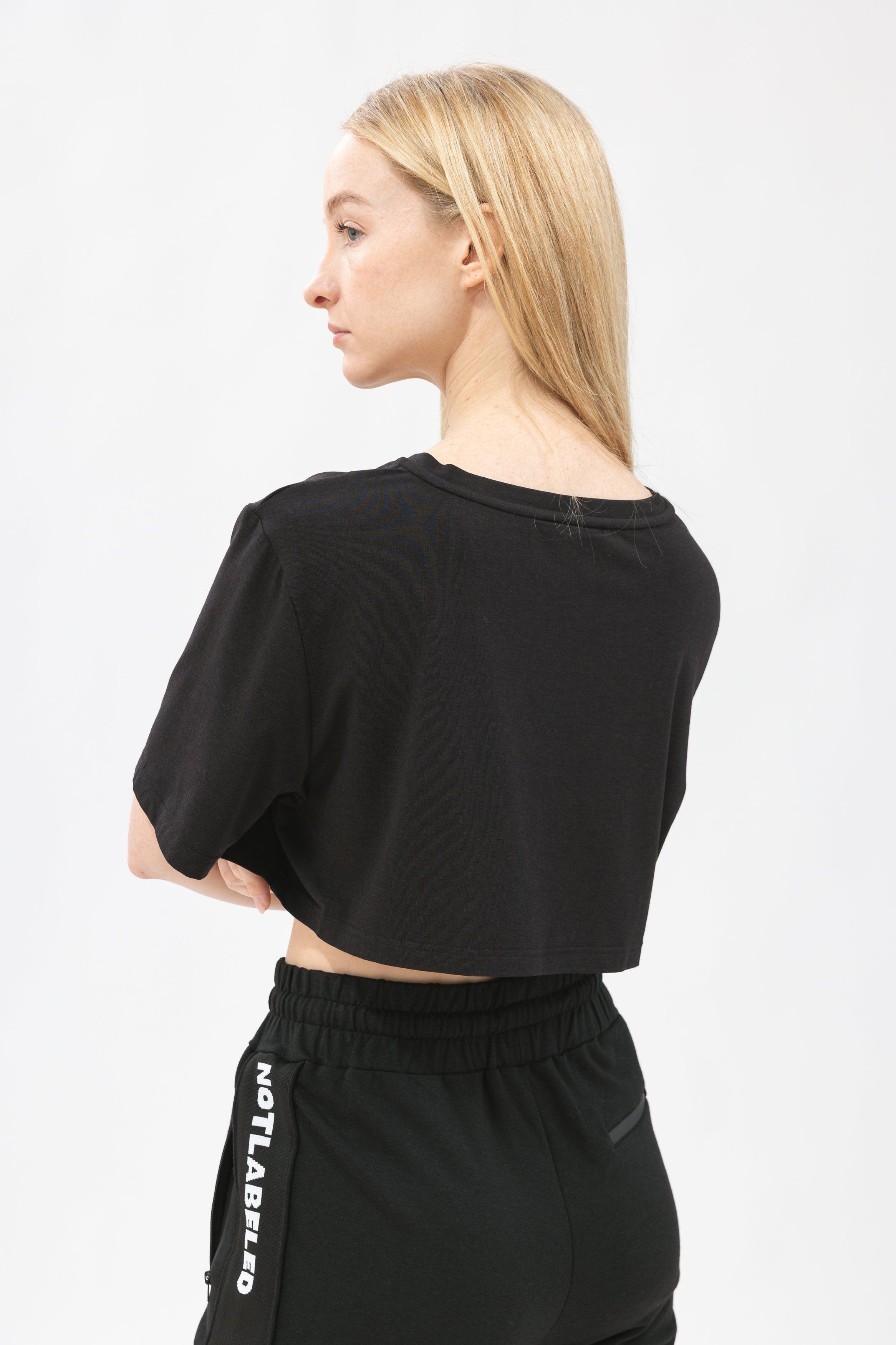 Women&#39;s Cropped Belly Tee - NOT LABELED
