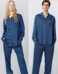 Comfort  Pajama Set Classic Blue