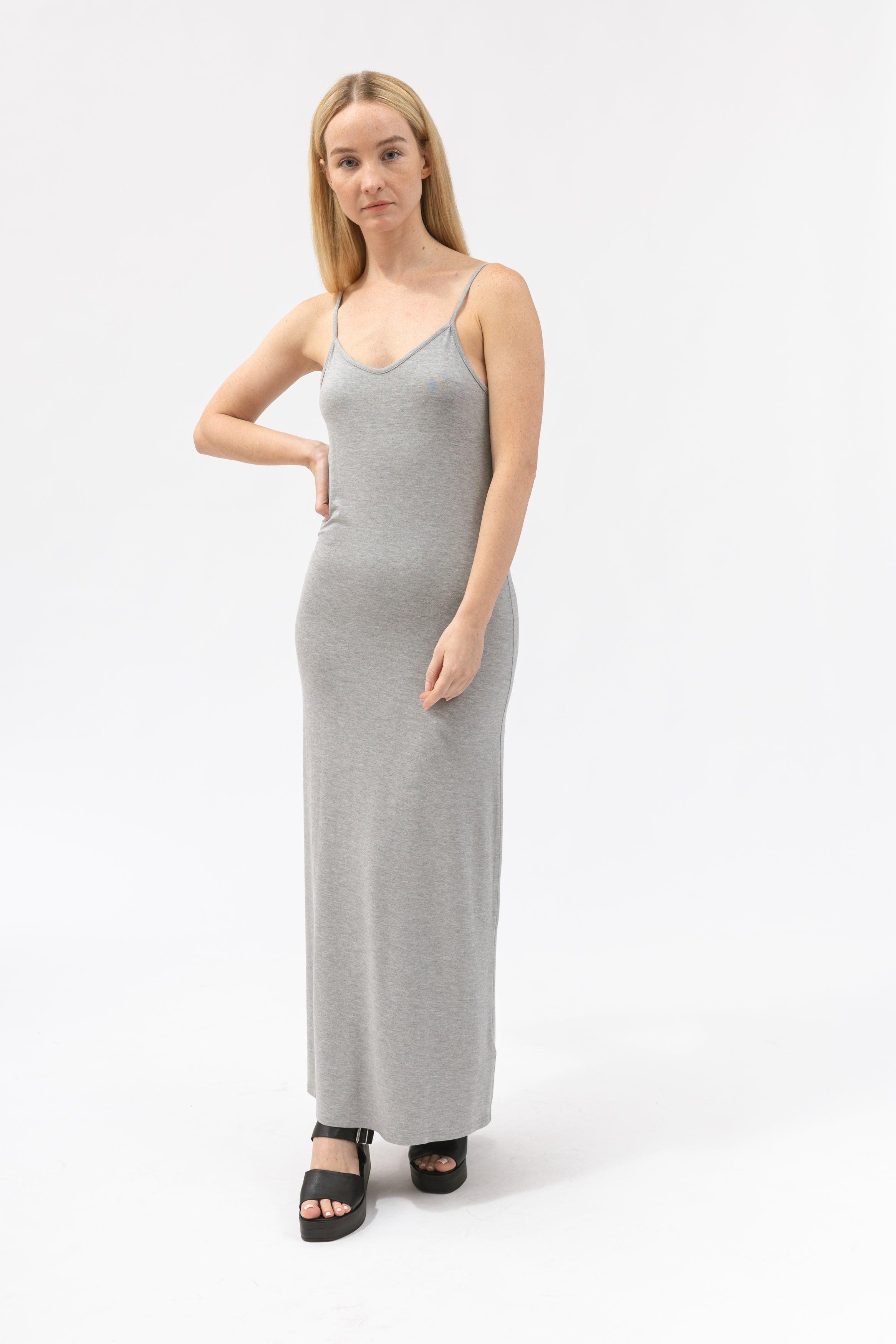 Long Fitted Cami Dress - NOT LABELED