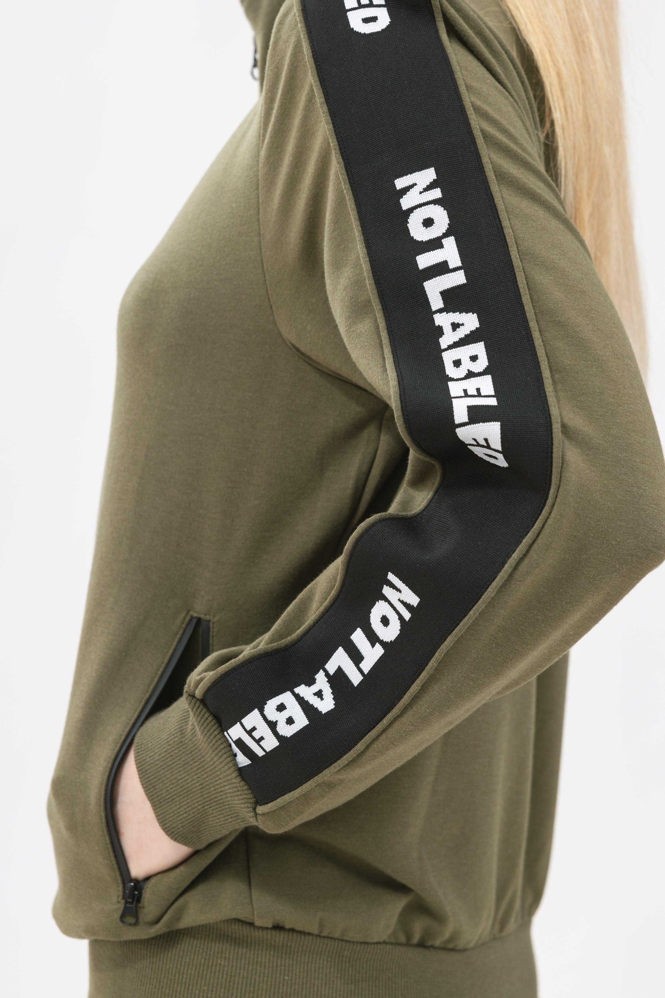 Women&#39;s Logo Tape Zip-Up Sweatshirt - NOT LABELED