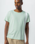Bamboo Brush Stroke Print Tee