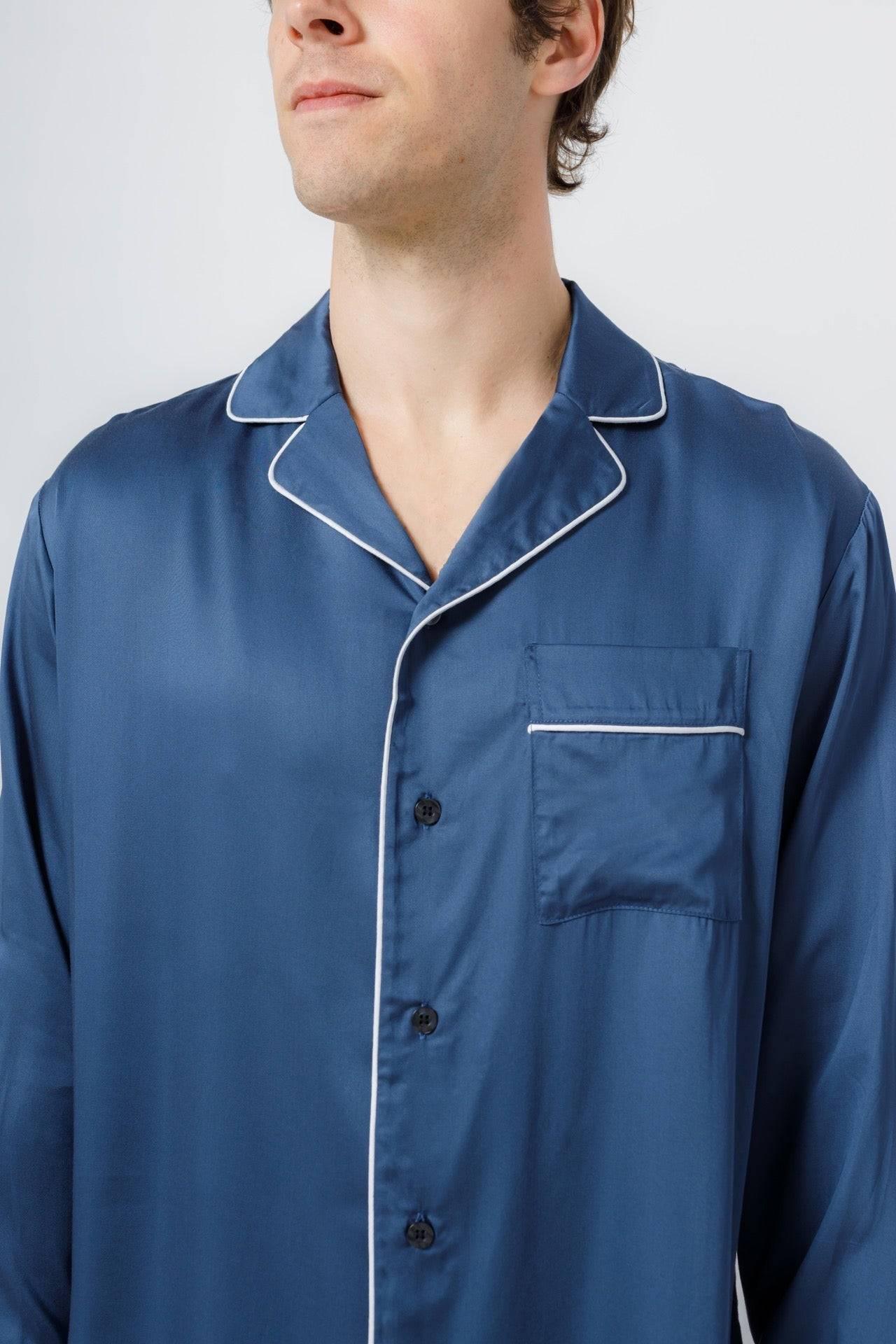Men&#39;s Long Sleeve Pajama Shirt