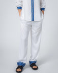 Men's Stripe Inset Pajama Pants - NOT LABELED