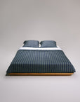 Stripe Print Luxury Bamboo Duvet Set