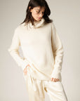 Women Sleeve Twist Cable Sweater