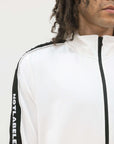 Men's Logo Tape Zip-Up Sweatshirts