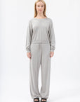 Women's Relax Straight Knit Pants - NOT LABELED