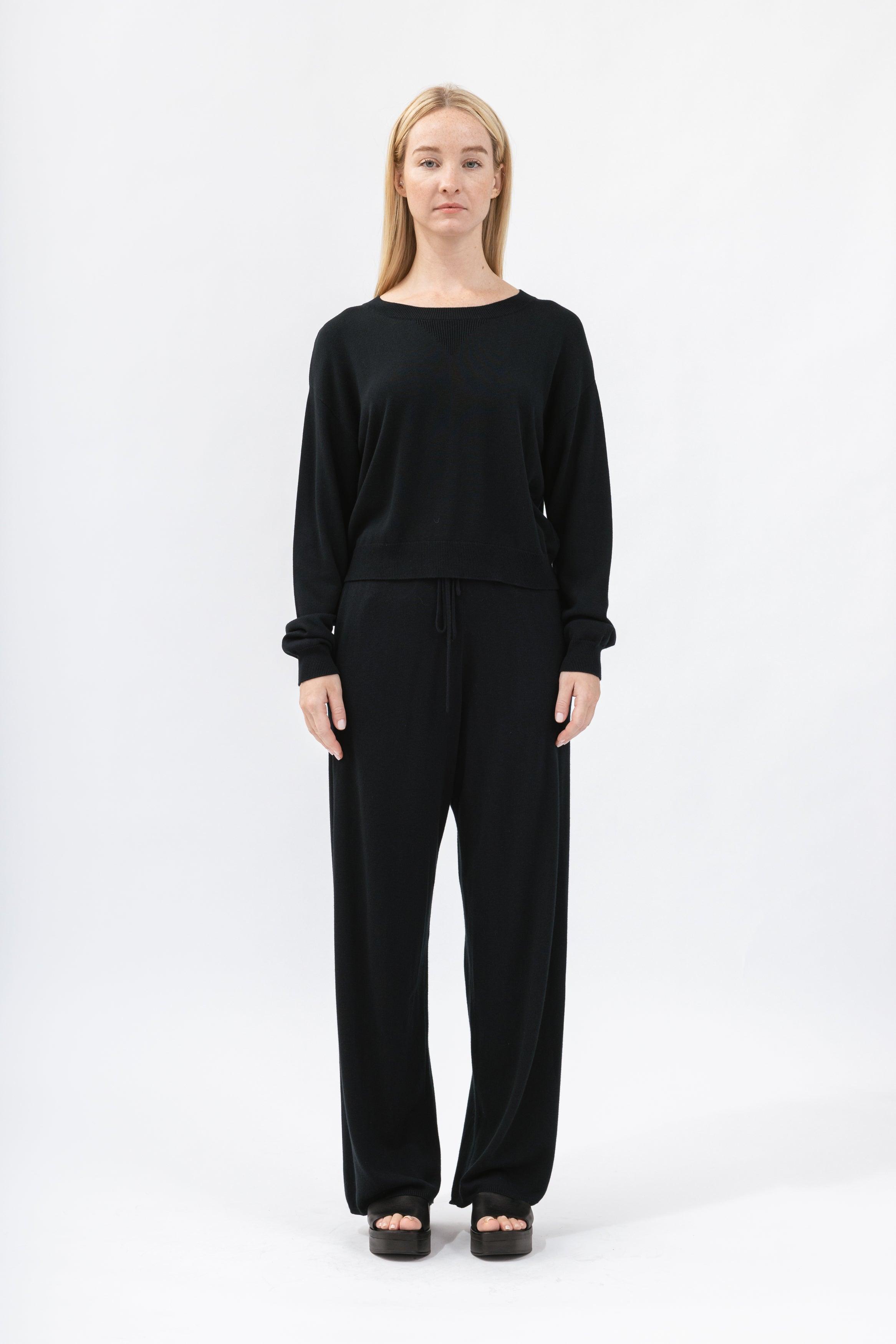 Women&#39;s Relax Straight Knit Pants - NOT LABELED