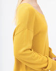 Women's Asymmetric Sweater - NOT LABELED