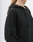 Women's Brushed-Back Fleece Oversized Hoodie - NOT LABELED