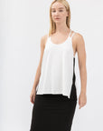 Women's Side Line Accent Cross Back Top - NOT LABELED