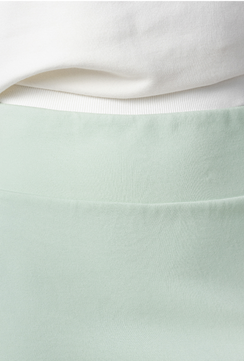 Bamboo Bonded Jersey Knee Length Pencil Skirt