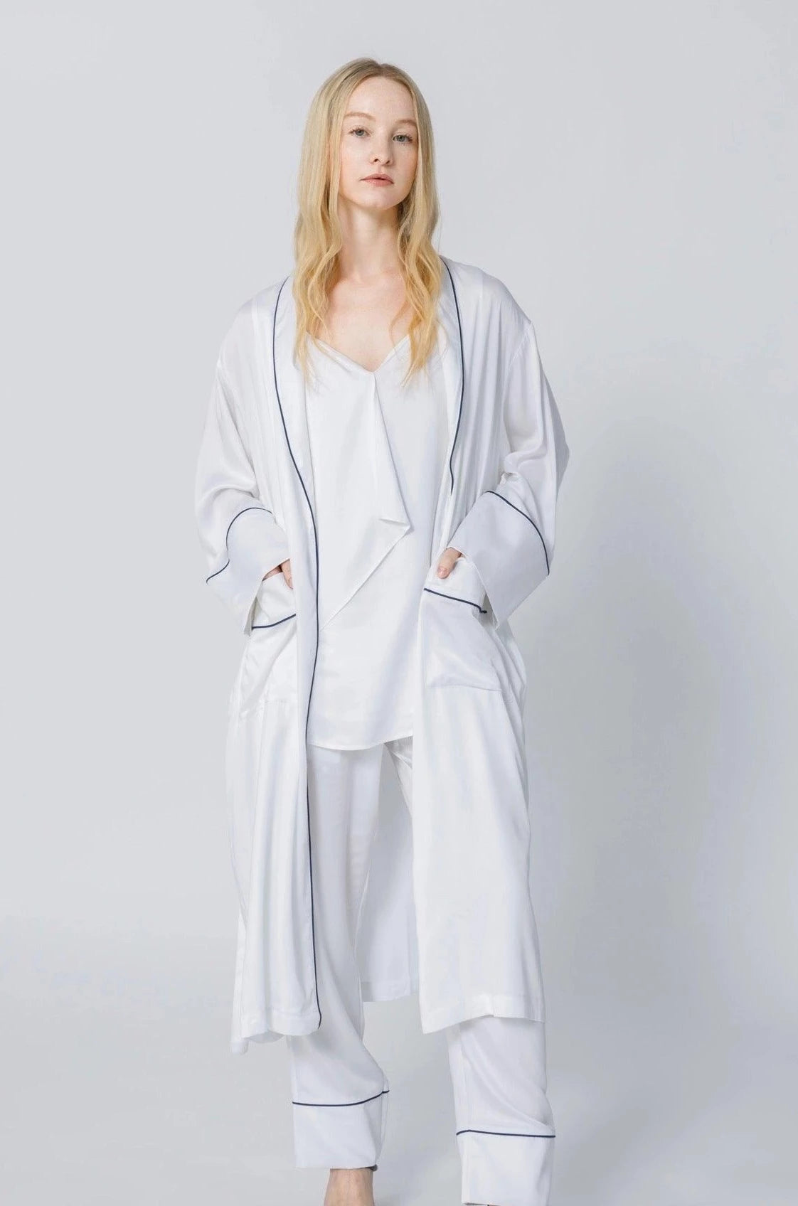 Unisex Shawl Collar Robe - NOT LABELED