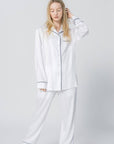 Comfort  Pajama Set White
