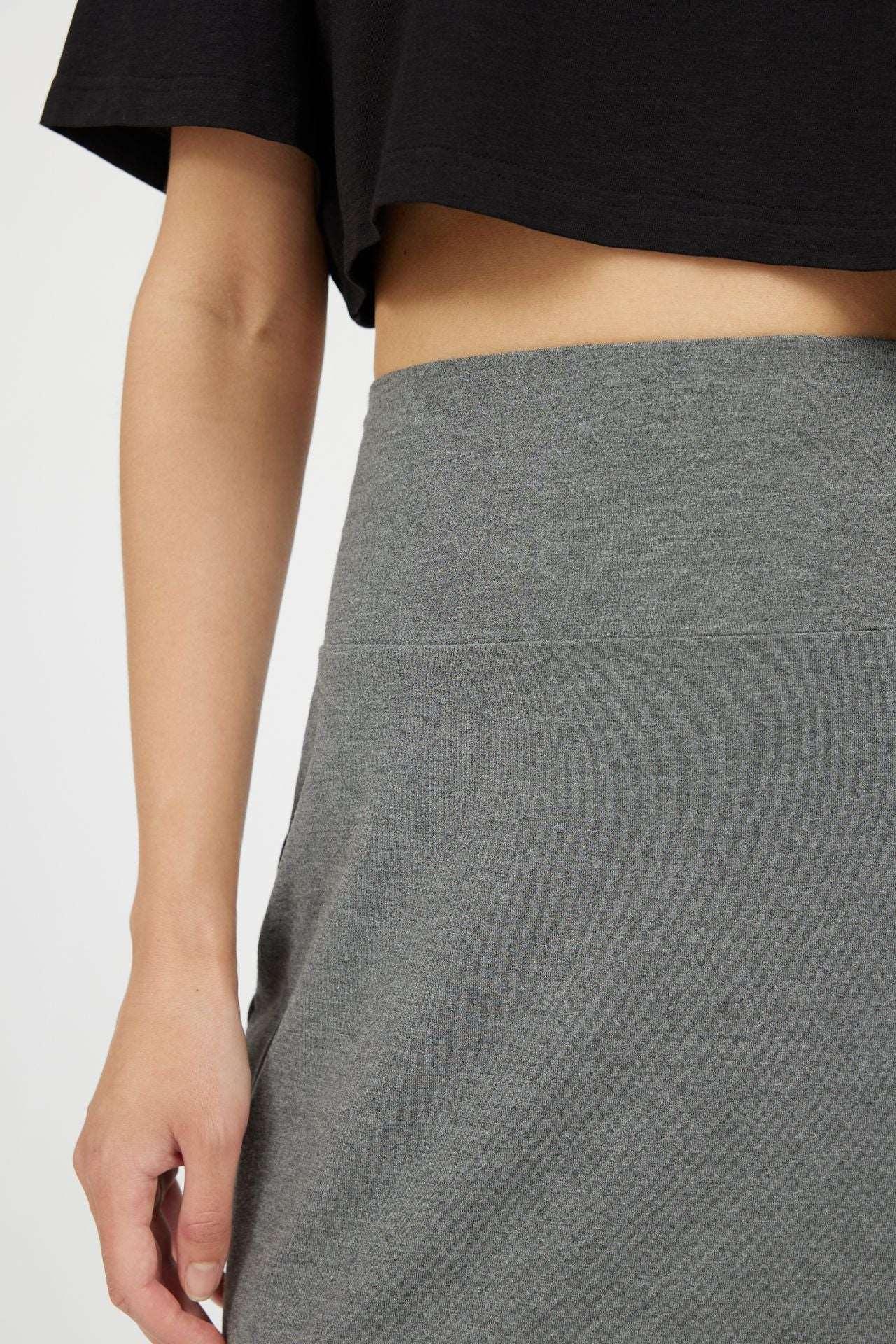 Grey pencil on sale skirt forever 21