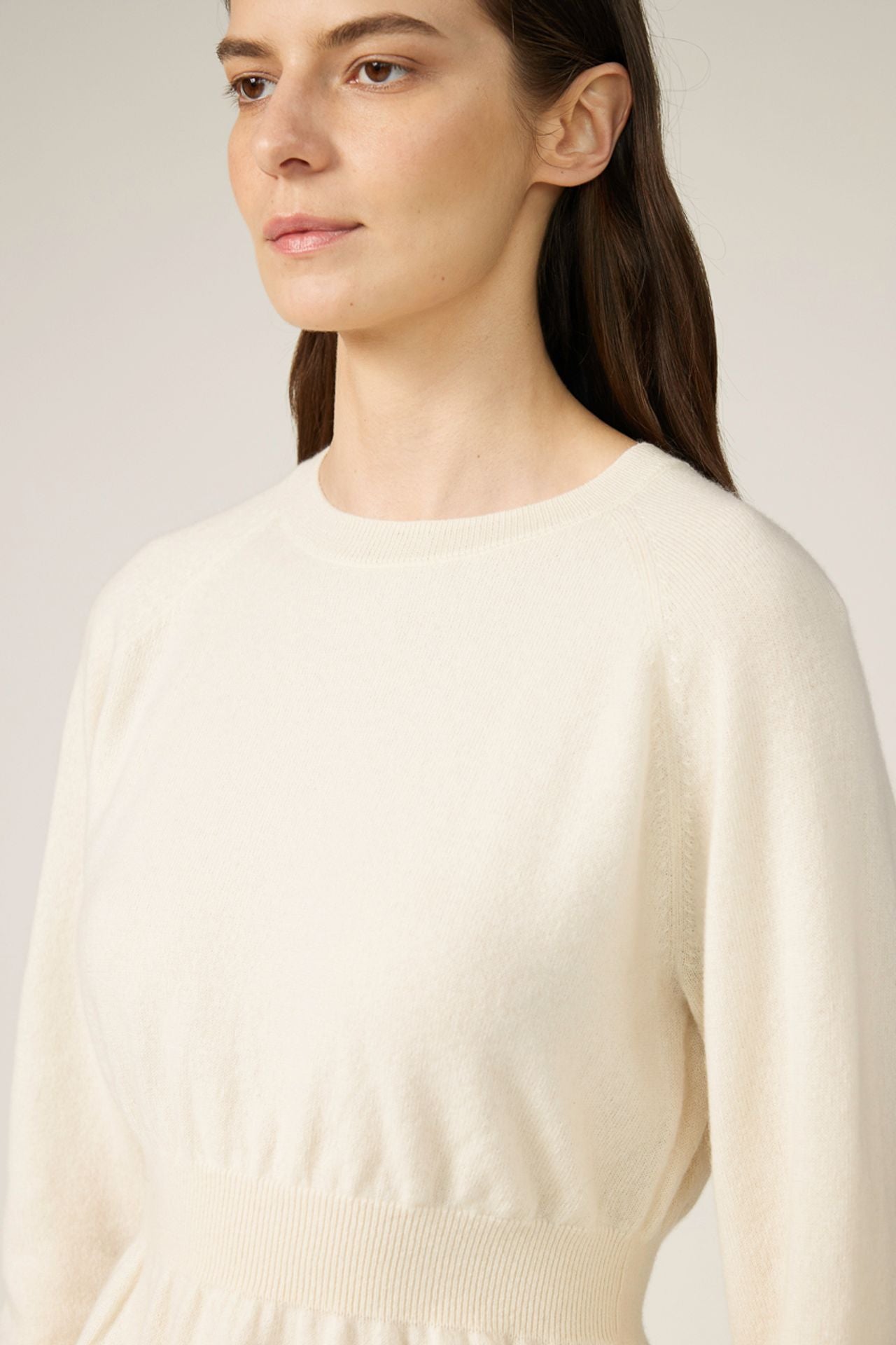 Women Waist Ribbed Sweater