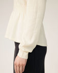 Women Waist Ribbed Sweater