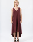 Bamboo Asymmetric Tank Dress