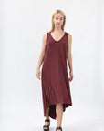 Bamboo Asymmetric Tank Dress