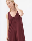 Bamboo Asymmetric Tank Dress