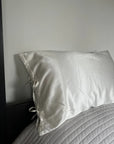 Bamboo Silk Anti-Wrinkle Bow Tie Pillow Slip