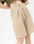 Women's Linen Shorts - NOT LABELED