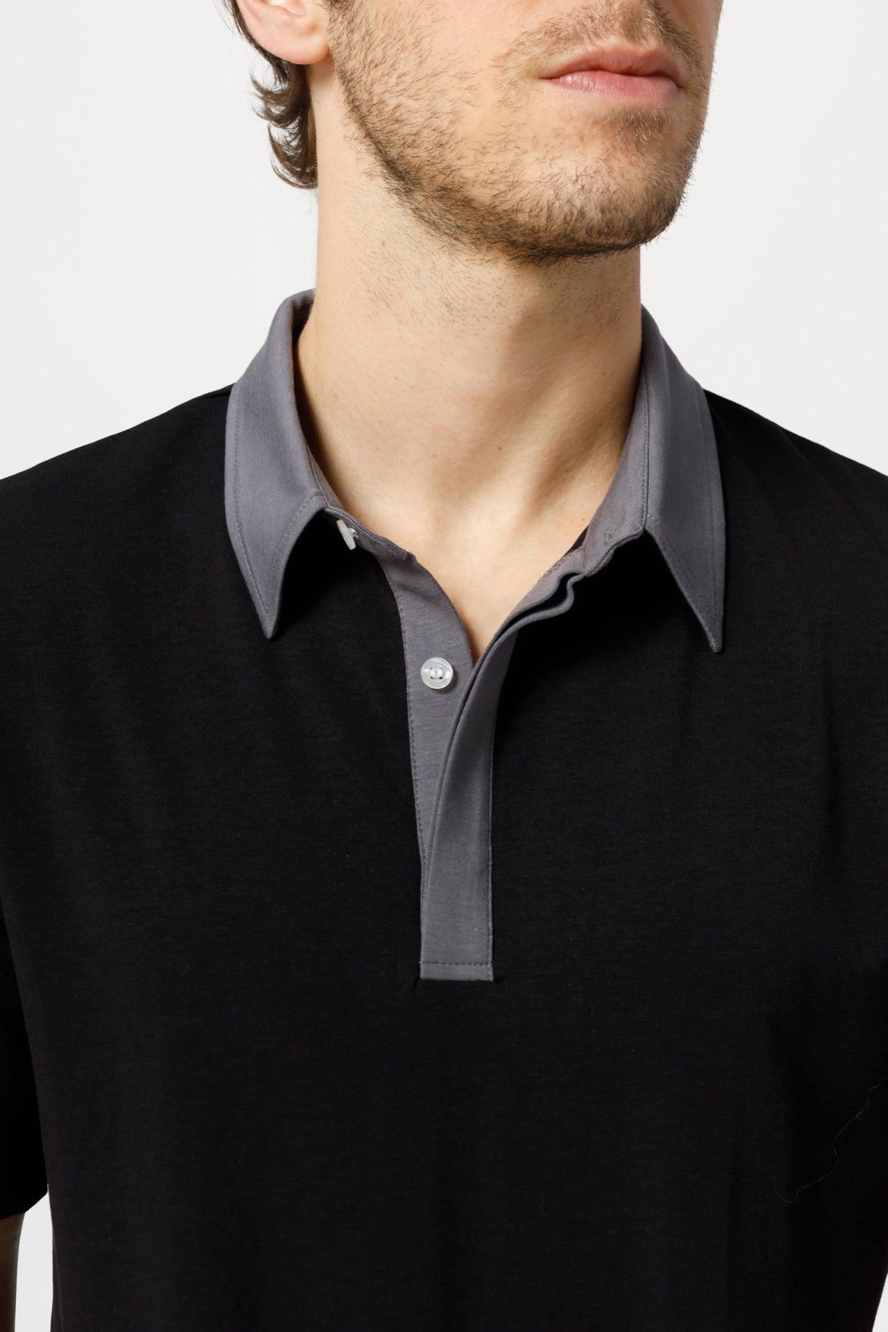Men&#39;s Color Block Polo Shirt - NOT LABELED