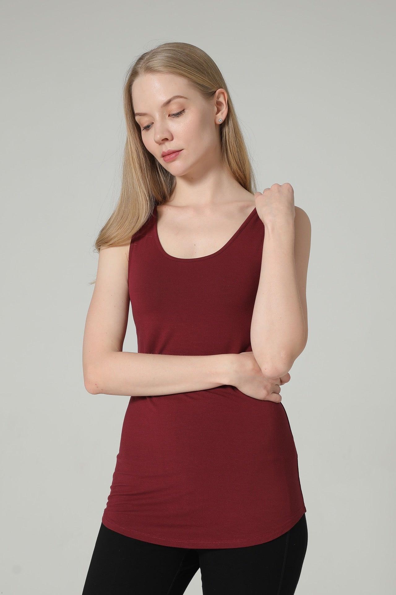 Bamboo Curved Hem Sustainable Tank