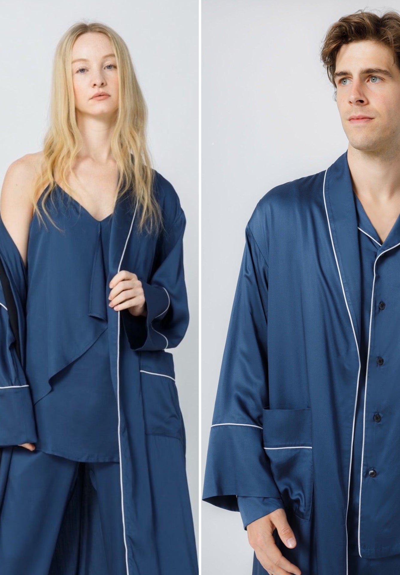 Comfort  Robe Classic Blue