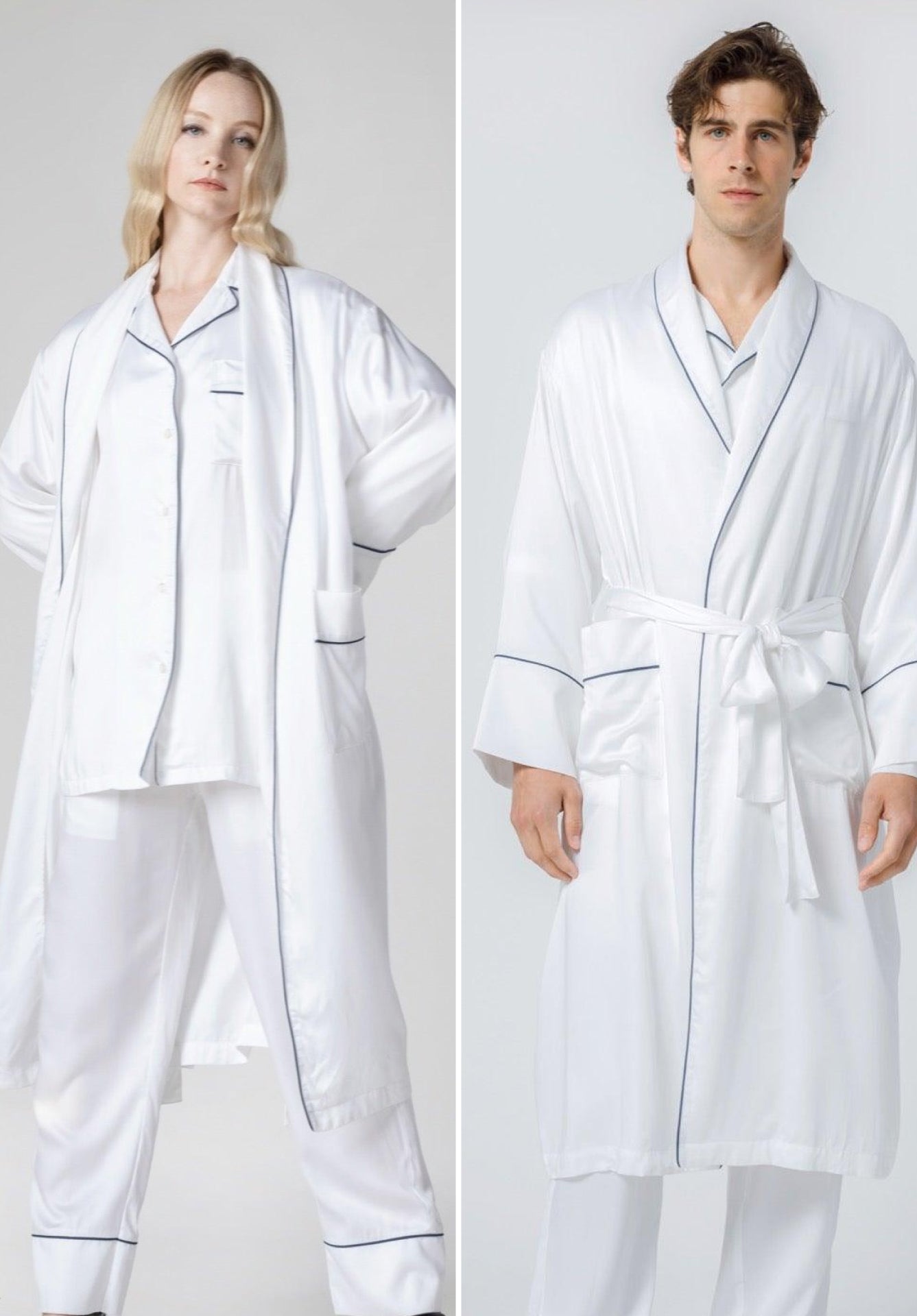 Comfort  Robe White