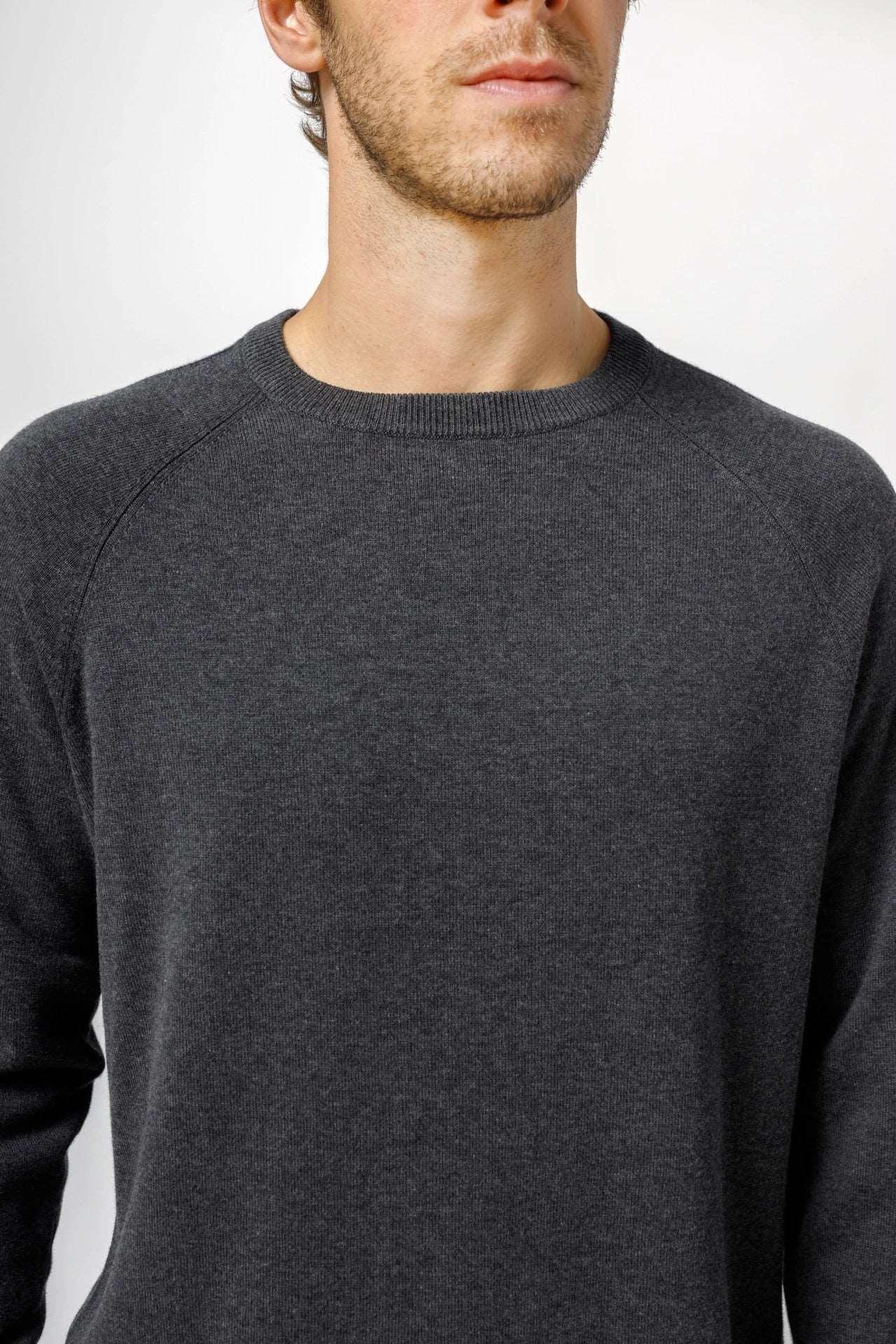 Men's Line Accent Crew Neck Sweater