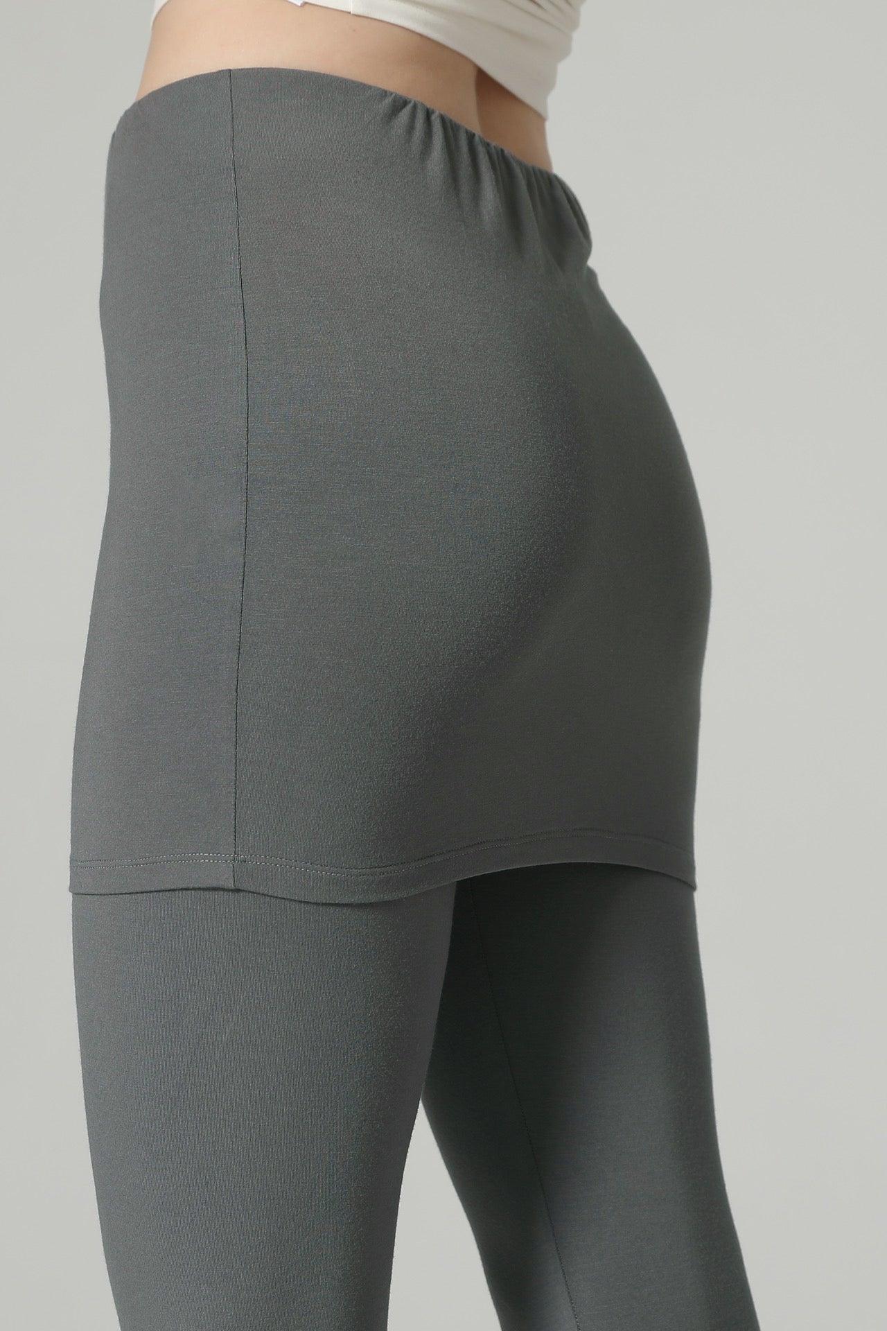【Raucohouse】leggings layered banding skirt JW0483-1.webp?v=1744710553&