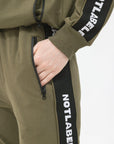 Women's Logo Tape Jogger Pants - NOT LABELED