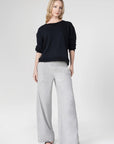 Women's Super-Soft, High-Rise, Relaxed Fit Wide Leg Sweatpant - NOT LABELED