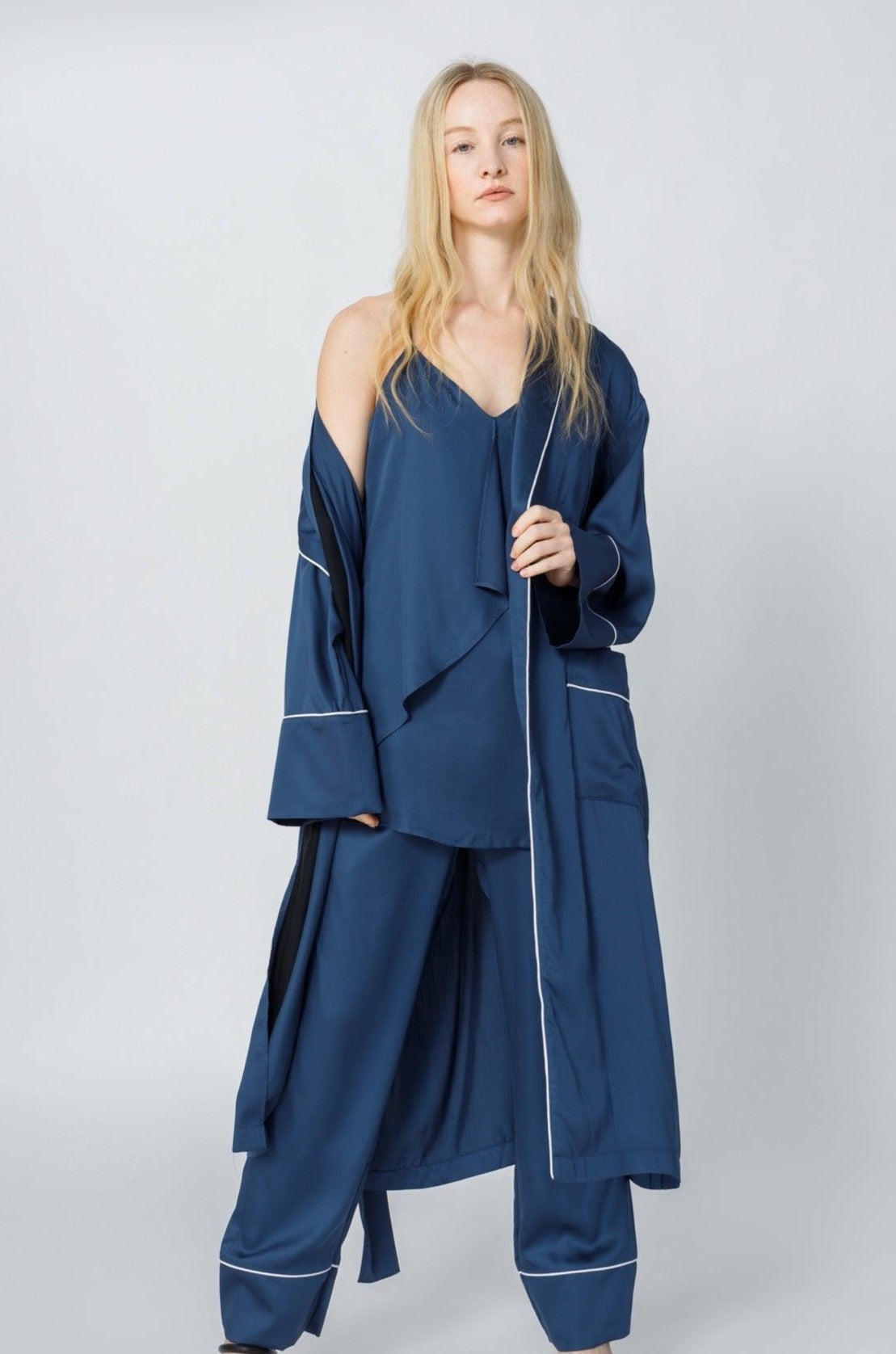 Unisex Shawl Collar Robe - NOT LABELED