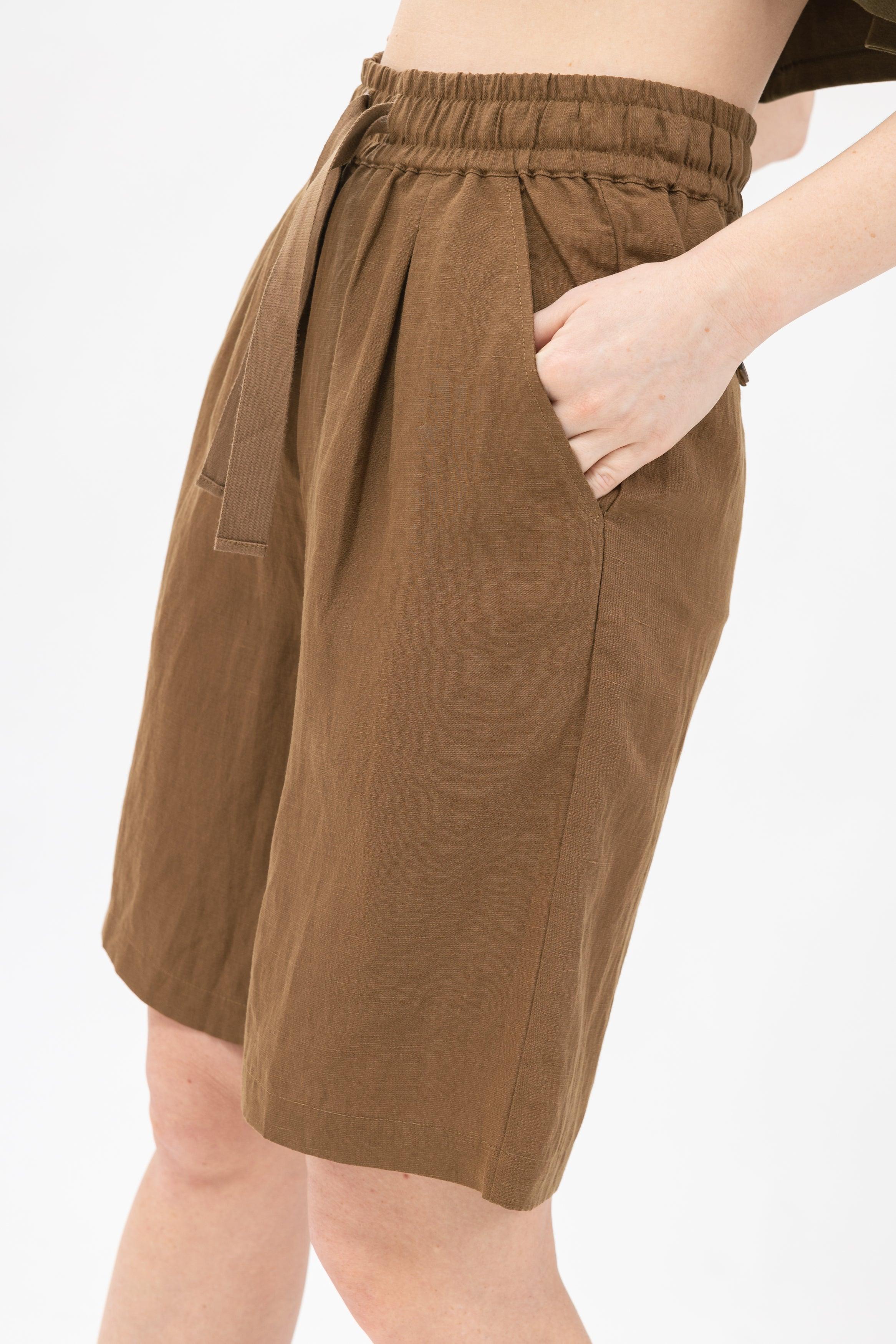 Women&#39;s Linen Shorts - NOT LABELED