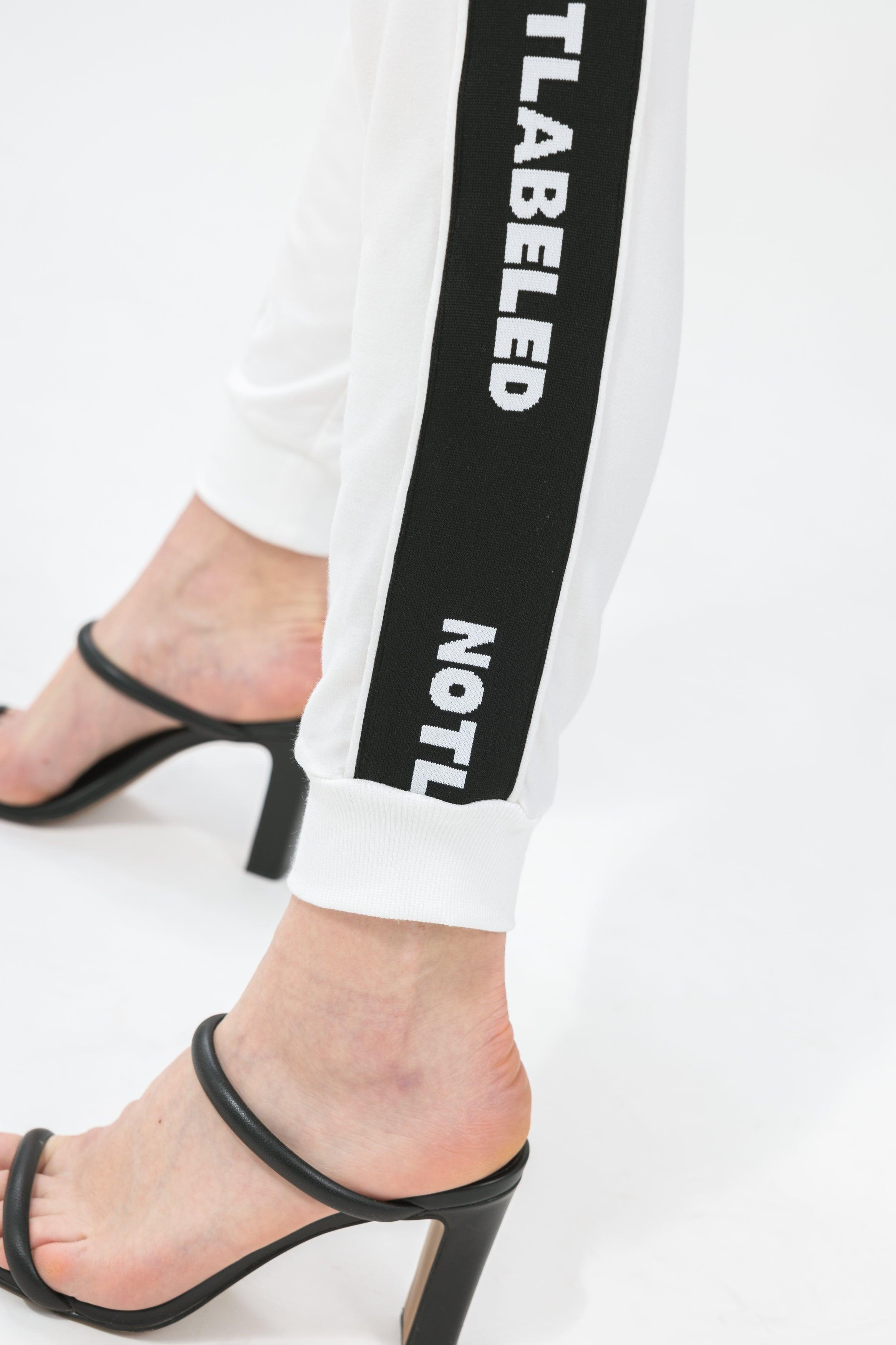 Women's Logo Tape Jogger Pants - NOT LABELED