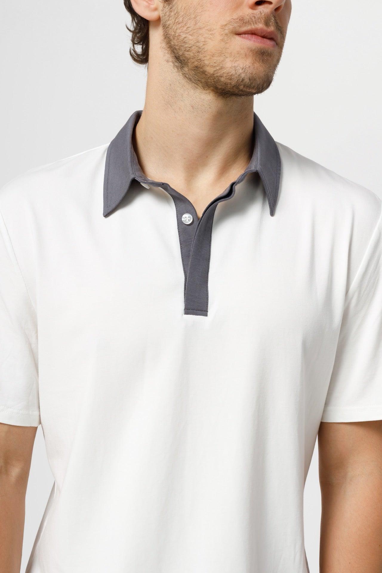 Men&#39;s Color Block Polo Shirt - NOT LABELED