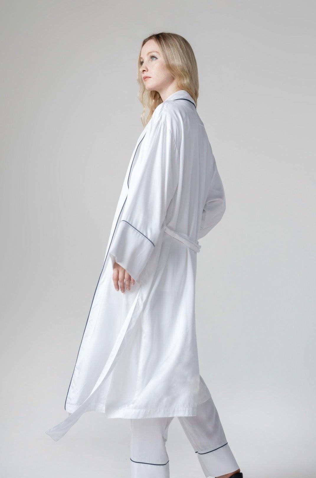 Unisex Shawl Collar Robe - NOT LABELED