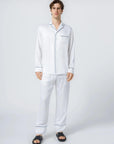 Men's Long Sleeve Pajama Shirt - NOT LABELED