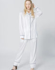 Women's Long Sleeve Pajama Shirt - NOT LABELED