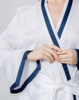 Women's Flare Sleeve Kimono Short Robe - NOT LABELED