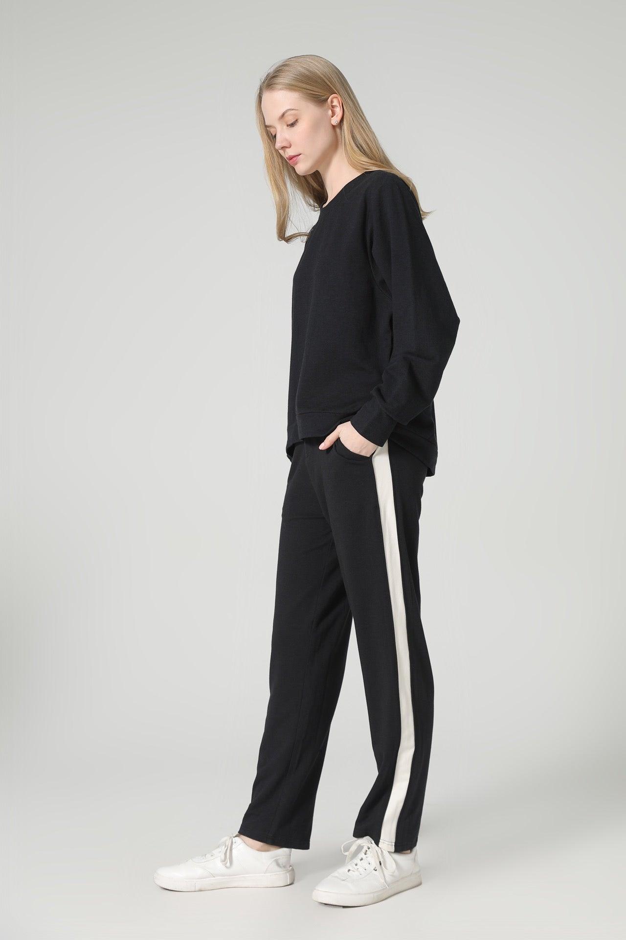 Women's Bamboo Side Lined Sweatpants - NOT LABELED