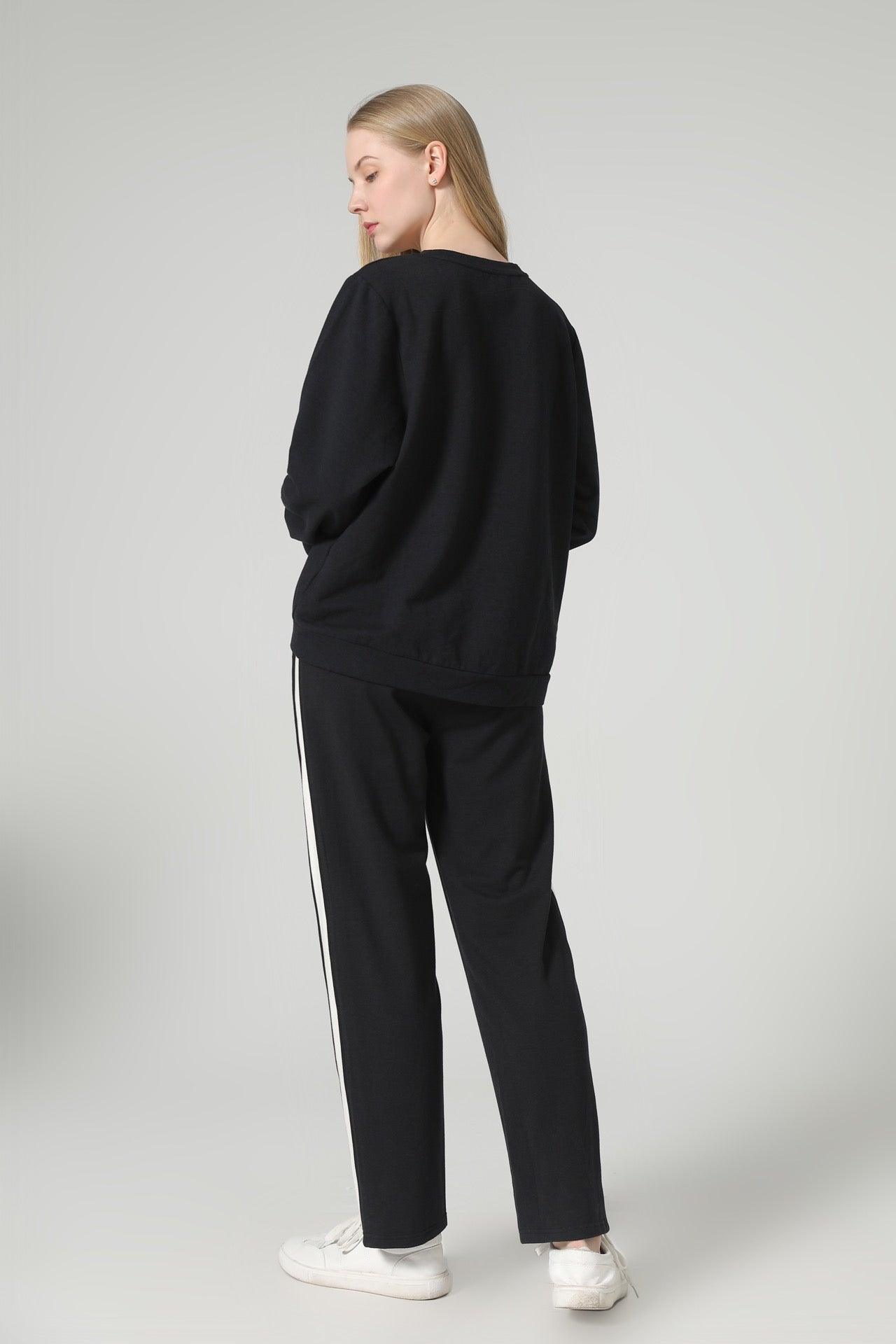 Women's Bamboo Side Lined Sweatpants - NOT LABELED