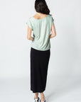 Bamboo Rolled Sleeve Tee