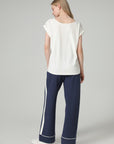 Women's Side Lined Wide Sweatpant - NOT LABELED